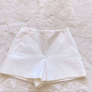 Zara white skort